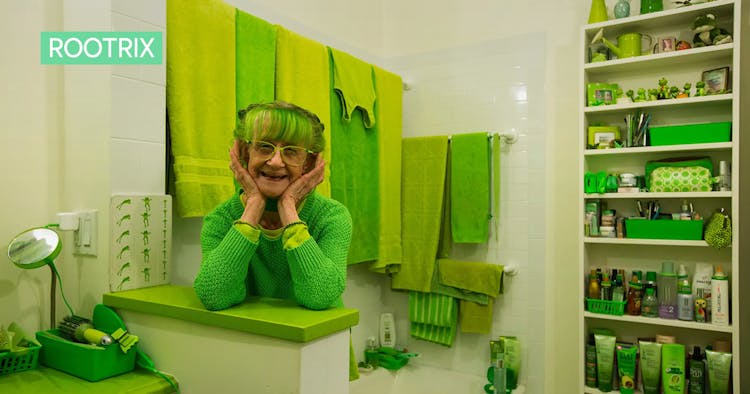 가장 행복한 색, 초록!