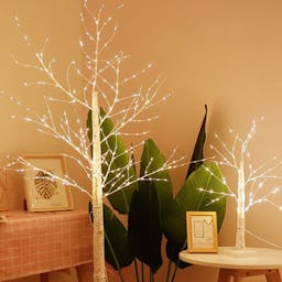 크리스마스트리 멋진 분위기를 만들어주는 메이리앤 LED 자작나무 트리 스탠드형 무드등 가격비교