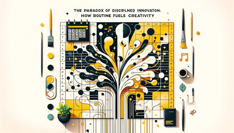 Fostering Creativity Through Routine: The Paradox of Disciplined Innovation