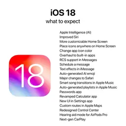 WWDC24: iOS 18에 대한 기대 사항과 지원 기종 목록