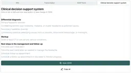 Zirr AI Medical Scribe: Revolutionizing Clinical Decision Support Systems