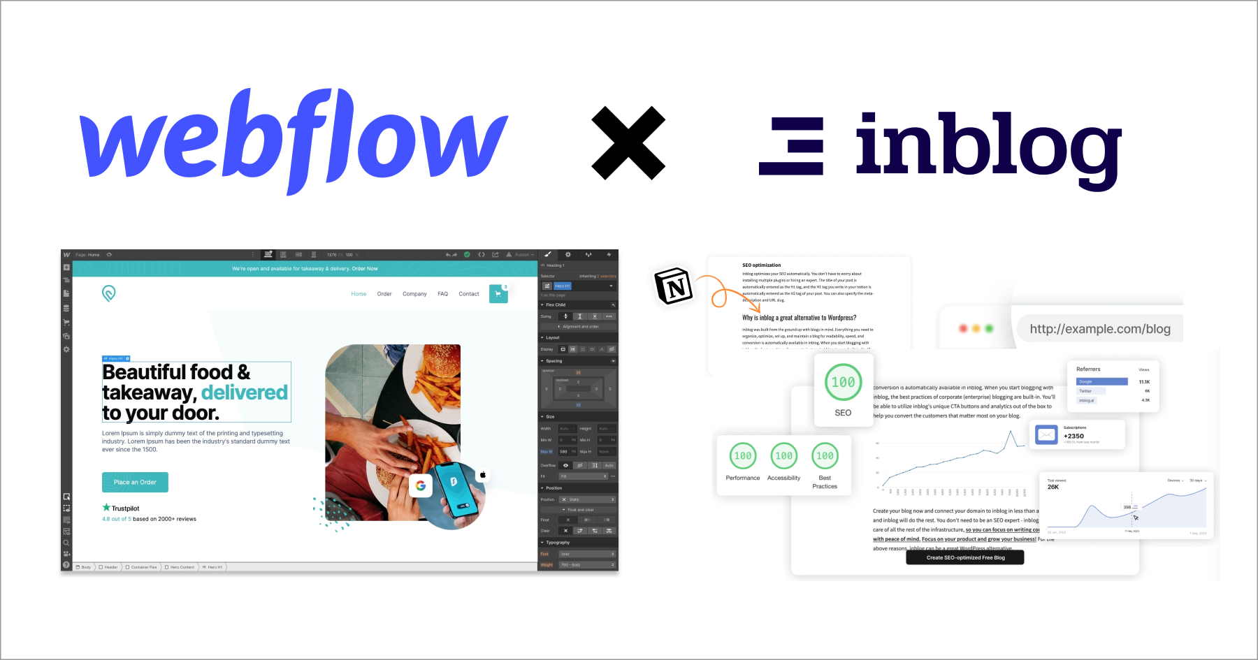 Webflow(웹플로우)로 랜딩페이지 만들고 inblog로 블로그 운영하기