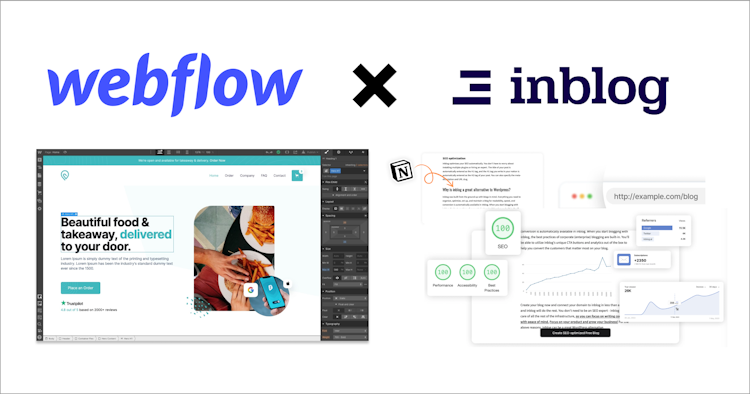 Webflow(웹플로우)로 랜딩페이지 만들고 inblog로 블로그 운영하기