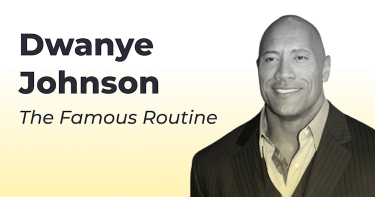 🏋️ Dwayne Johnson : 
The Famous Routine (1)