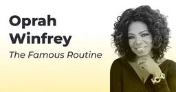 🌟 Ophra Winfrey :
The Famous Routine (4)