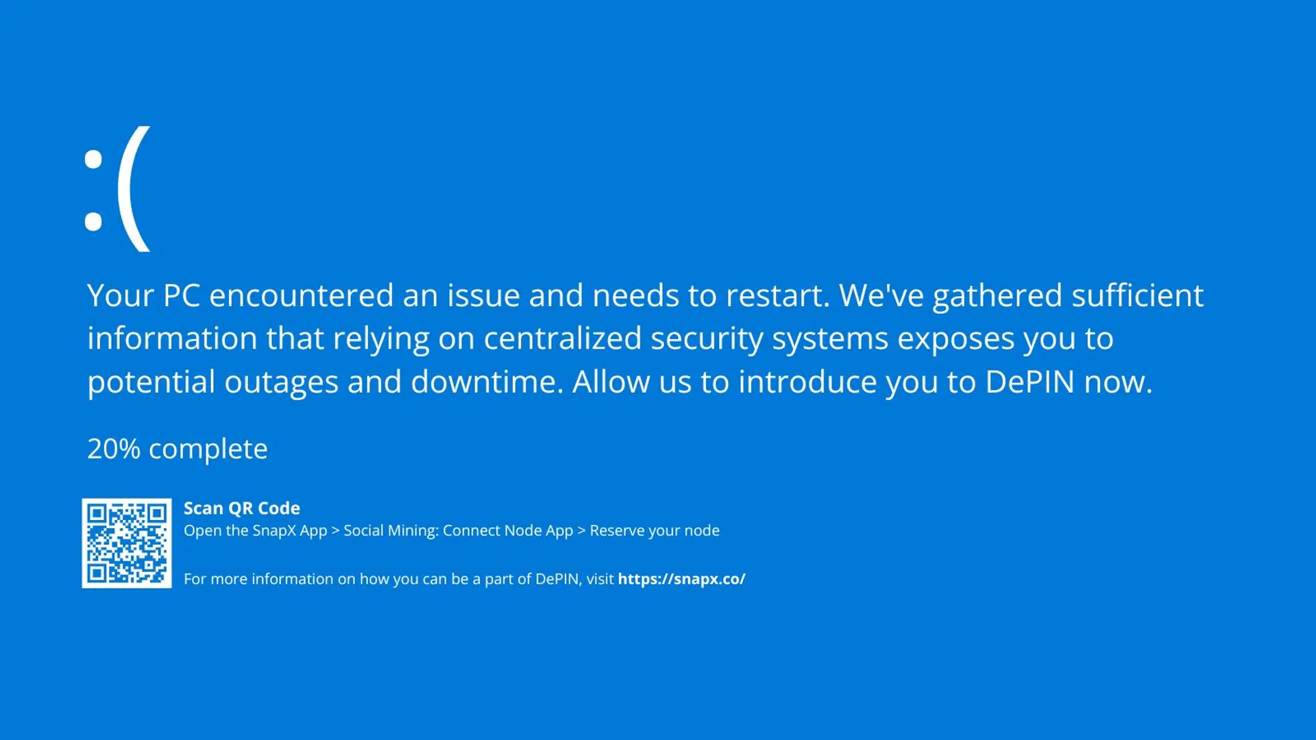 Banish the Blue Screen: DePIN Slays Centralized Security Nightmares