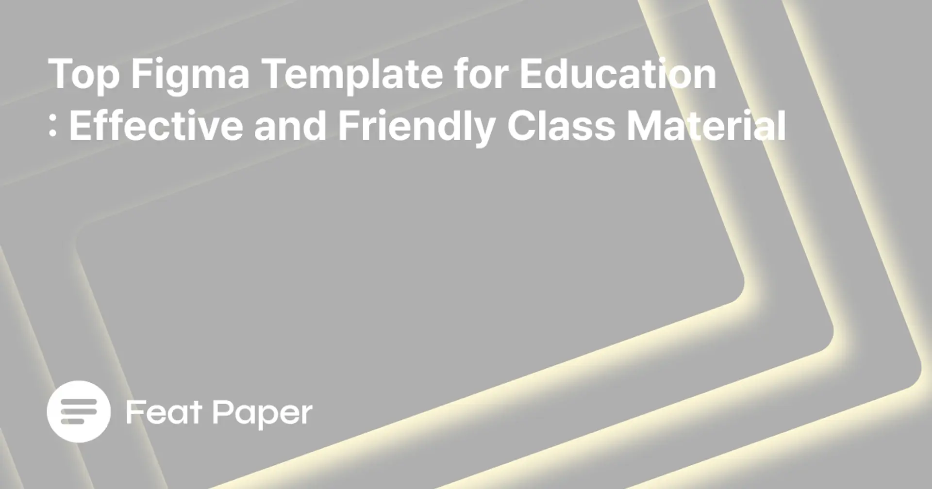 Top Figma Template for Education