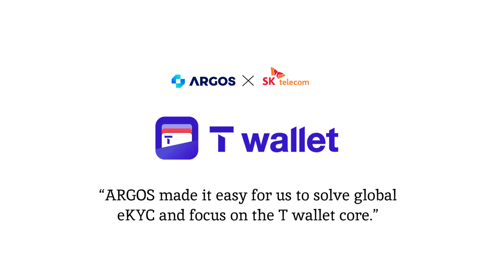 ARGOS x SKT, Popularization of Web 3 through T Wallet