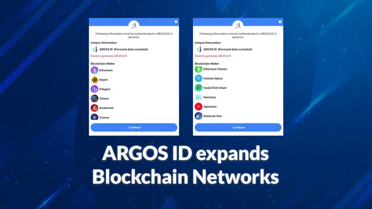 Unlock the Possibilities: How ARGOS ID is Growing Its Supported Blockchain Network