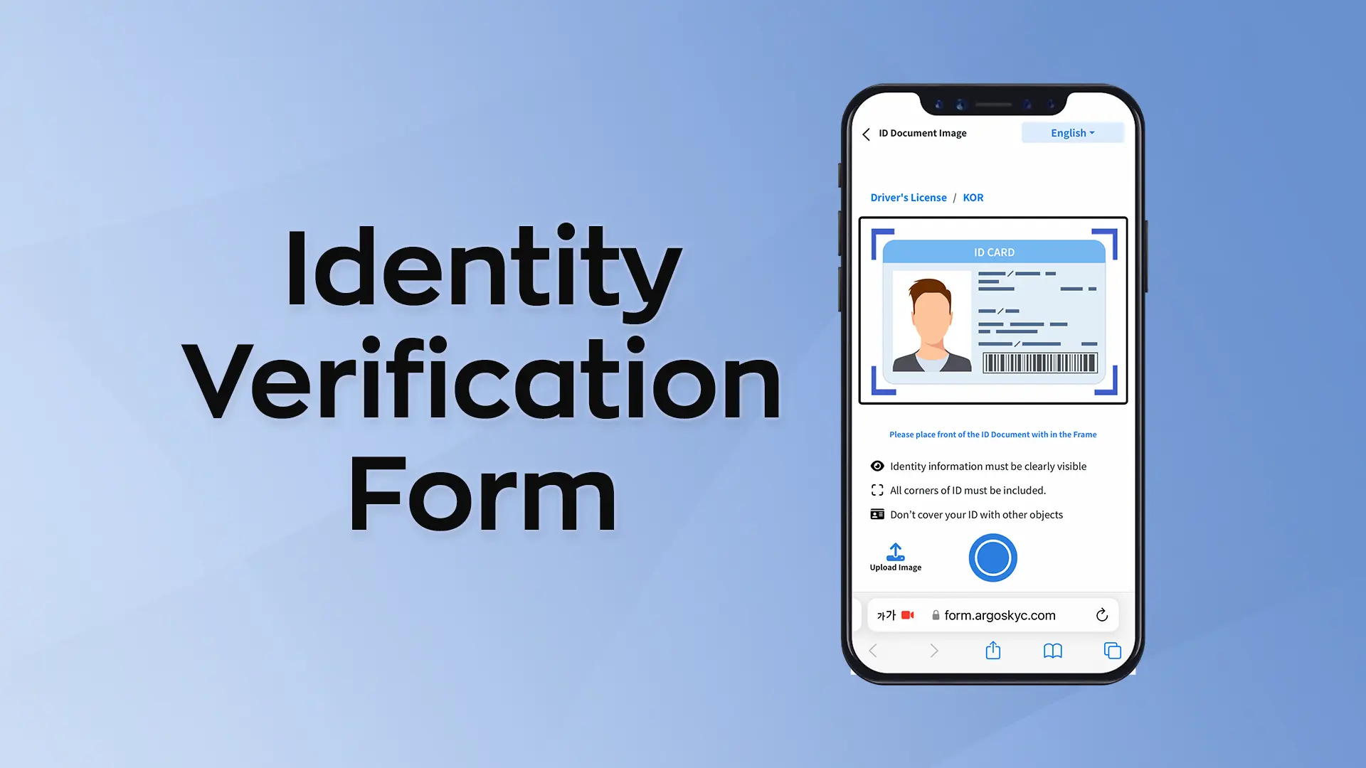 Identity Verification Form | ARGOS KYC