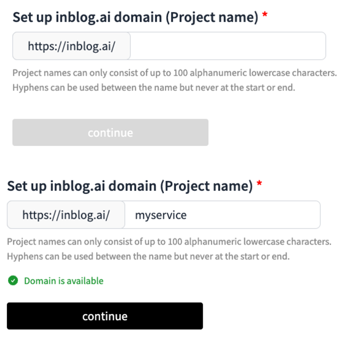 project-name-setting
