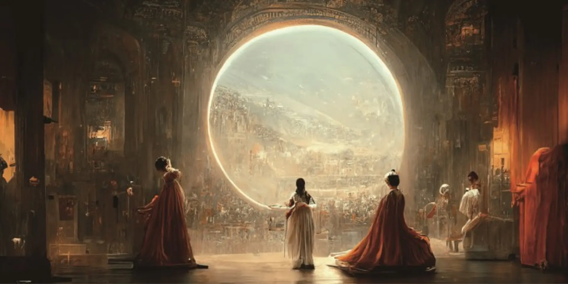 <Theatre D’opera Spatial>, Jason Allen, 2022, Digital Art