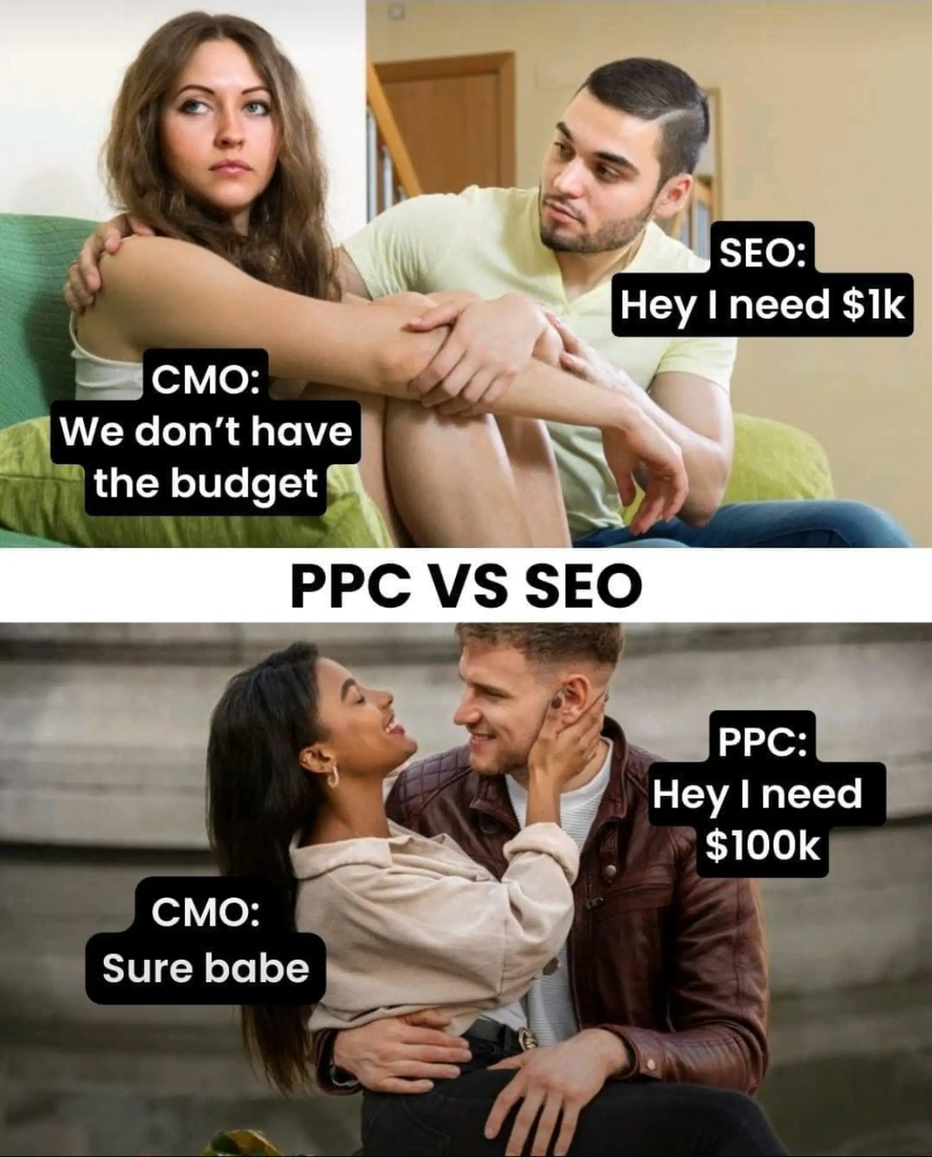 ppc rather than seo