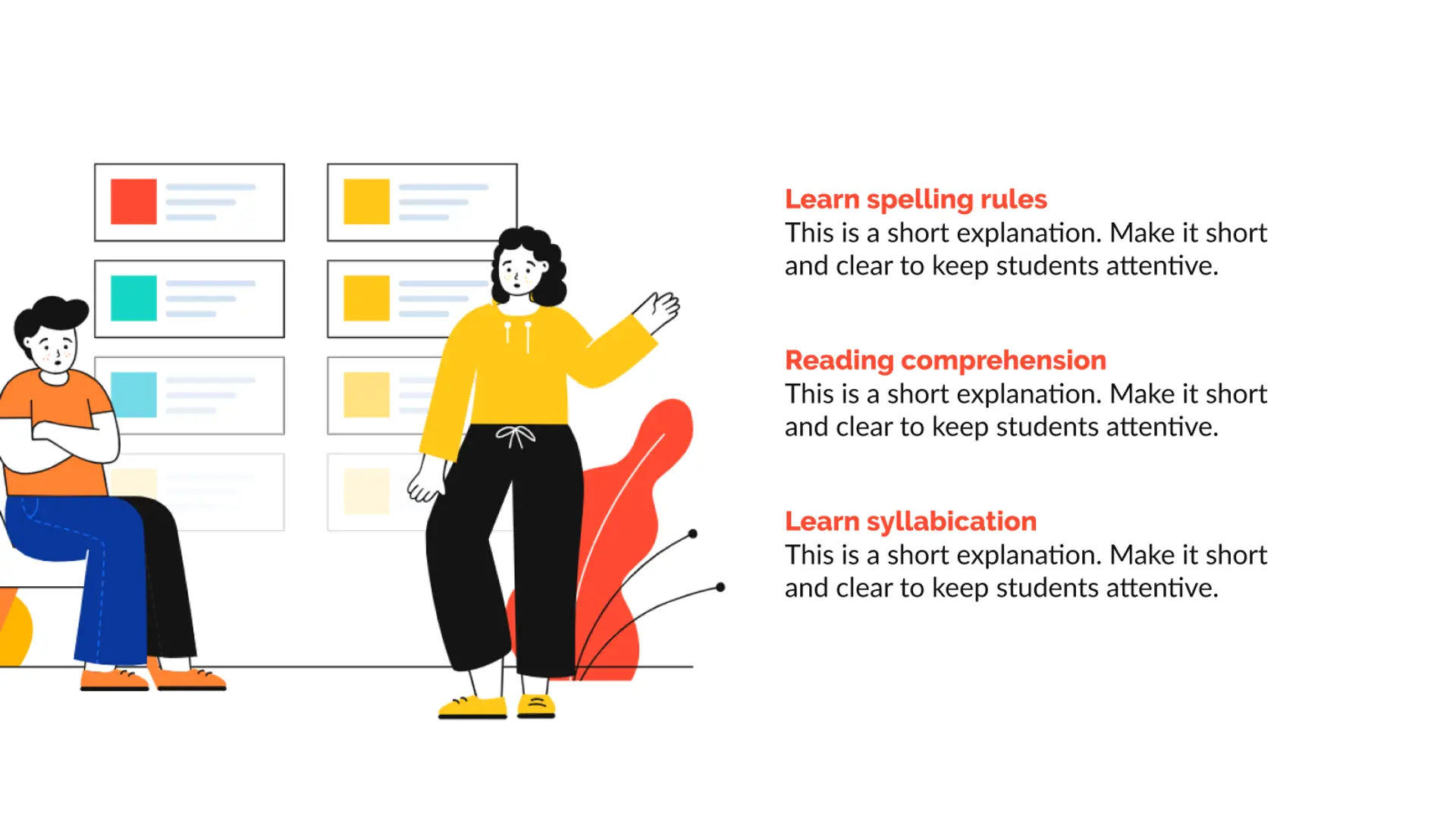 Exmaple one of figma template for education