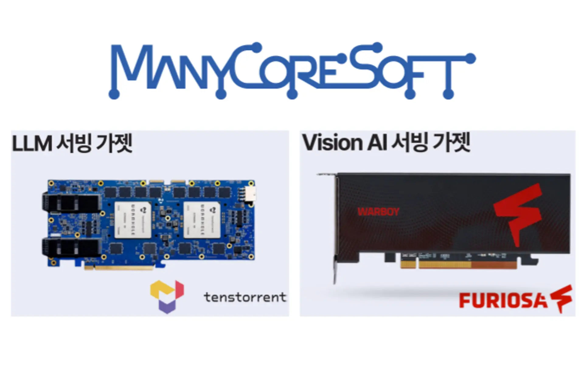 manycoresoft_deepgadget_tenstorrent_furiosaai