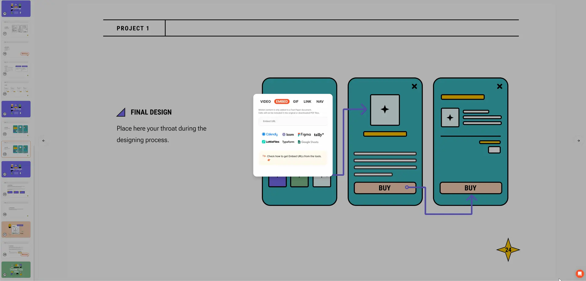 prototype using figma embed