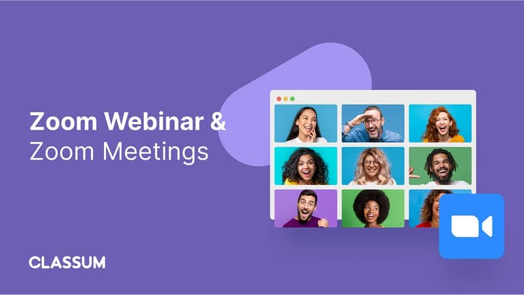 Zoom Webinar vs Zoom Meetings.