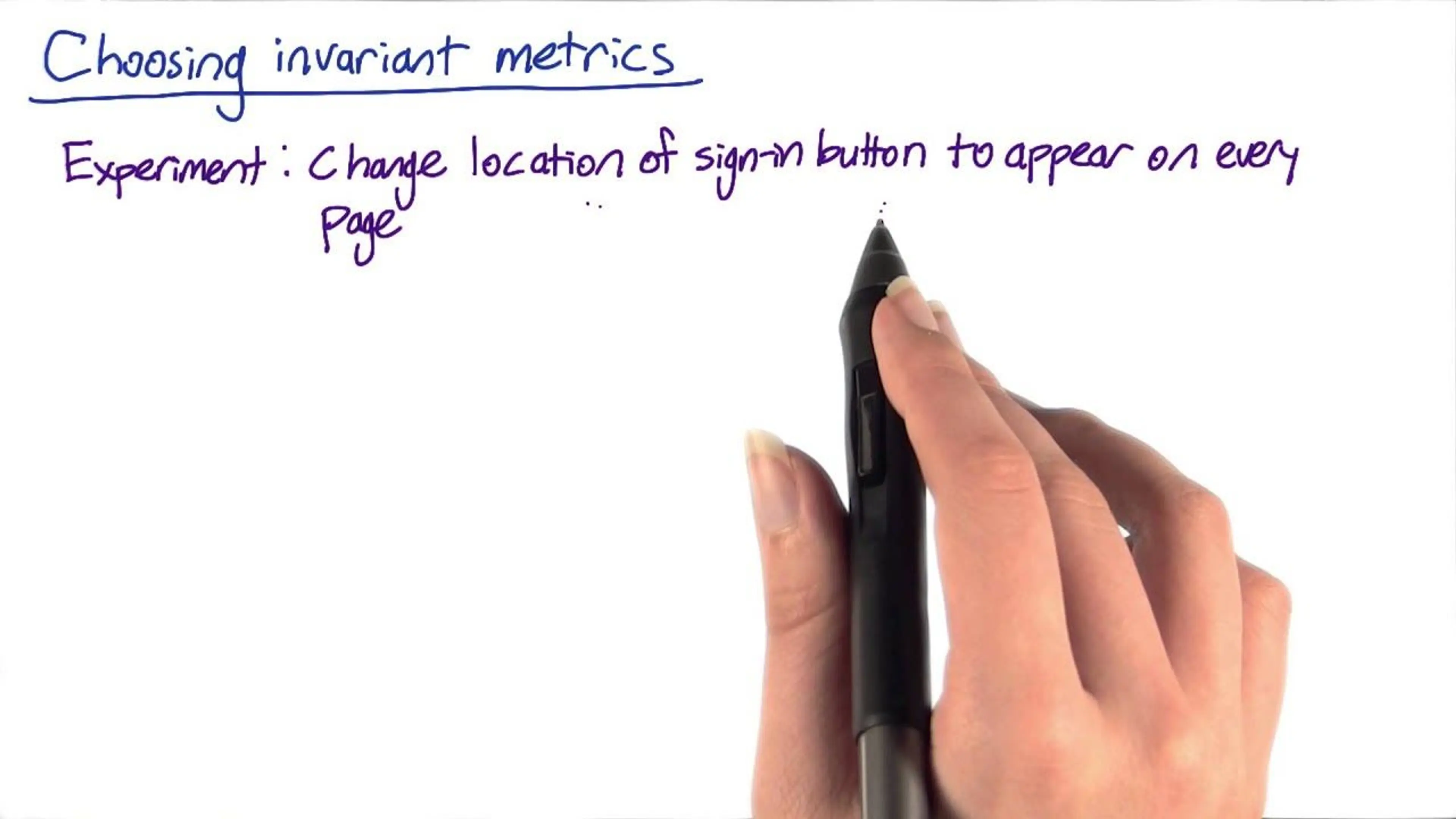 Choosing Invariants, Part 2