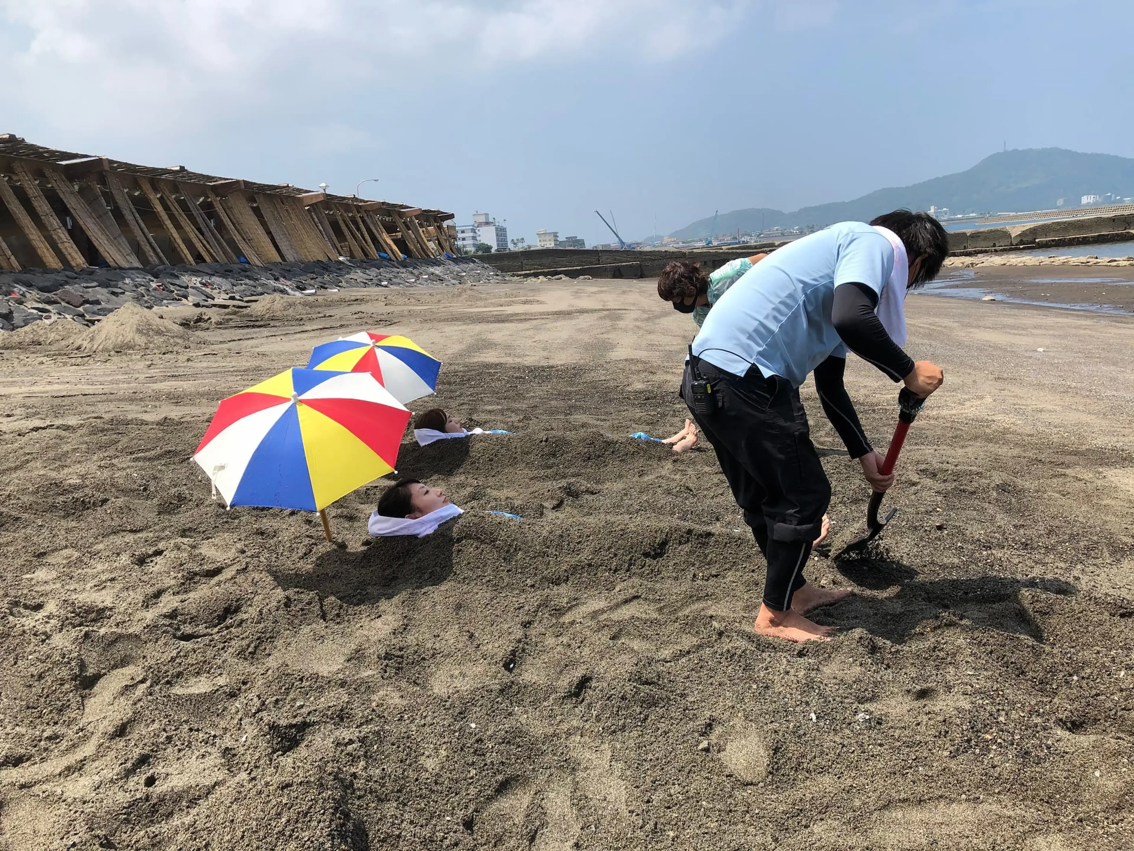 가고시마 이부스키 모래찜질 「사진협력: 가고시마현 관광연맹 」