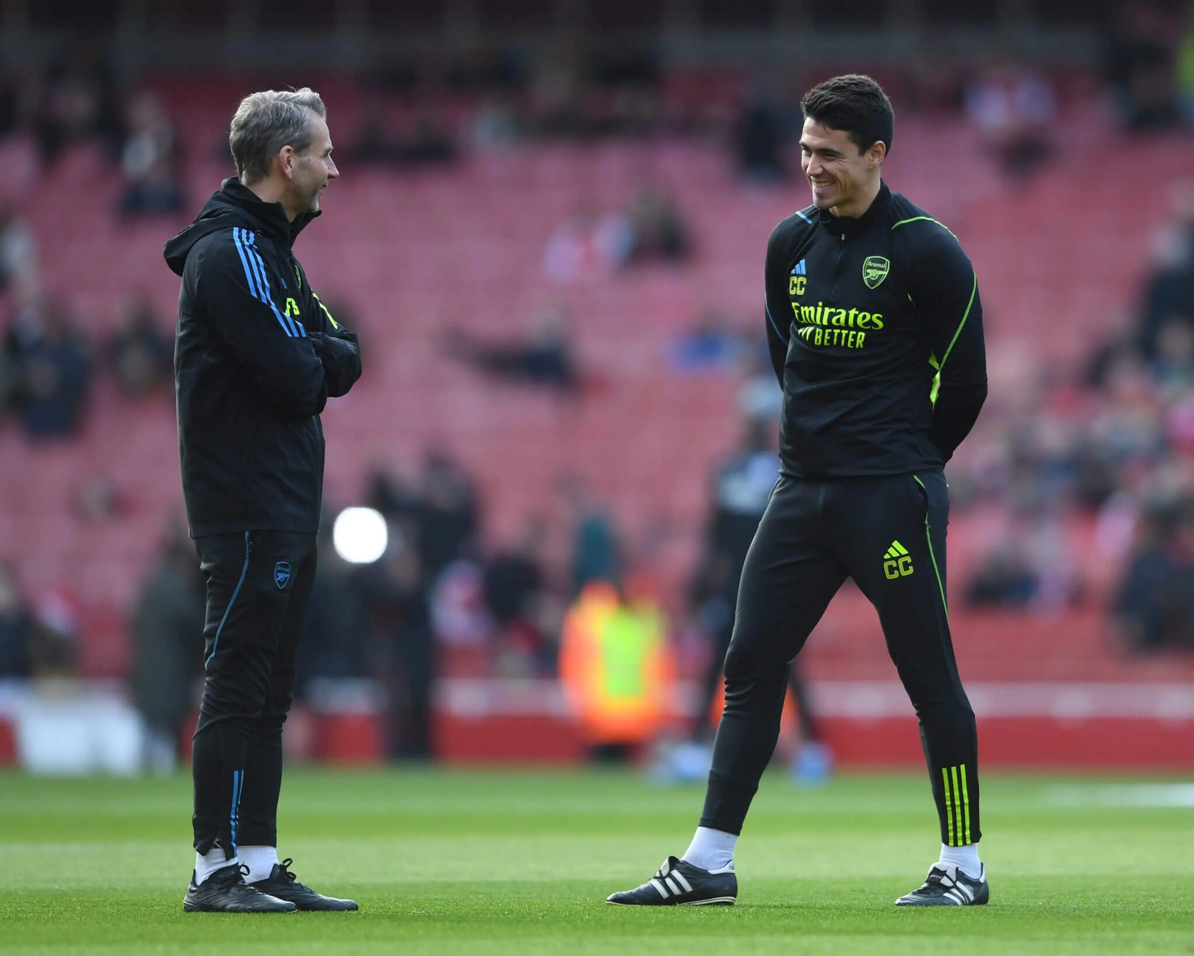 Albert Stuivenberg and Cuesta are now effectively second and third in command of the first team (David Price/Arsenal FC via Getty Images)