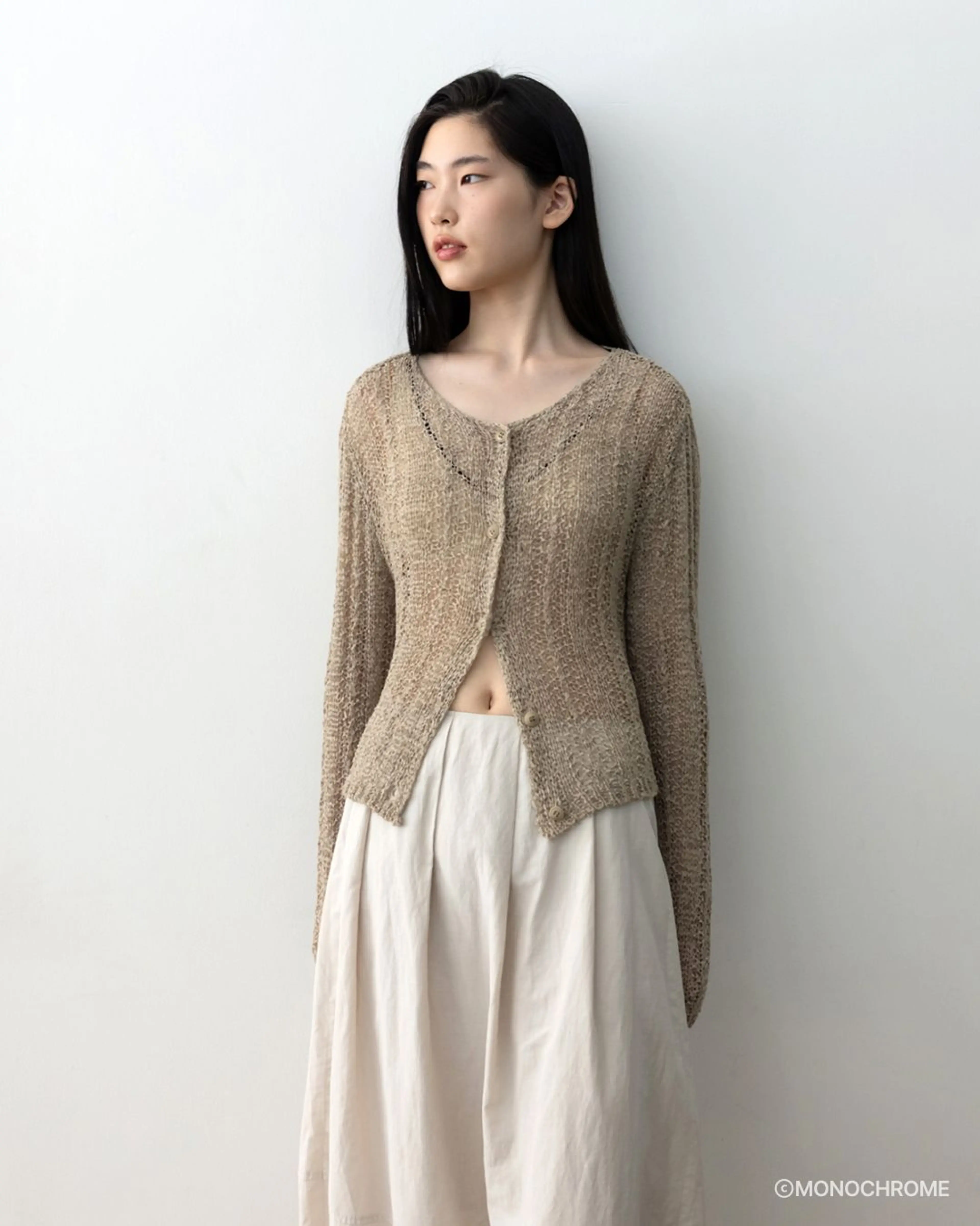 모노크롬 JENNA CARDIGAN