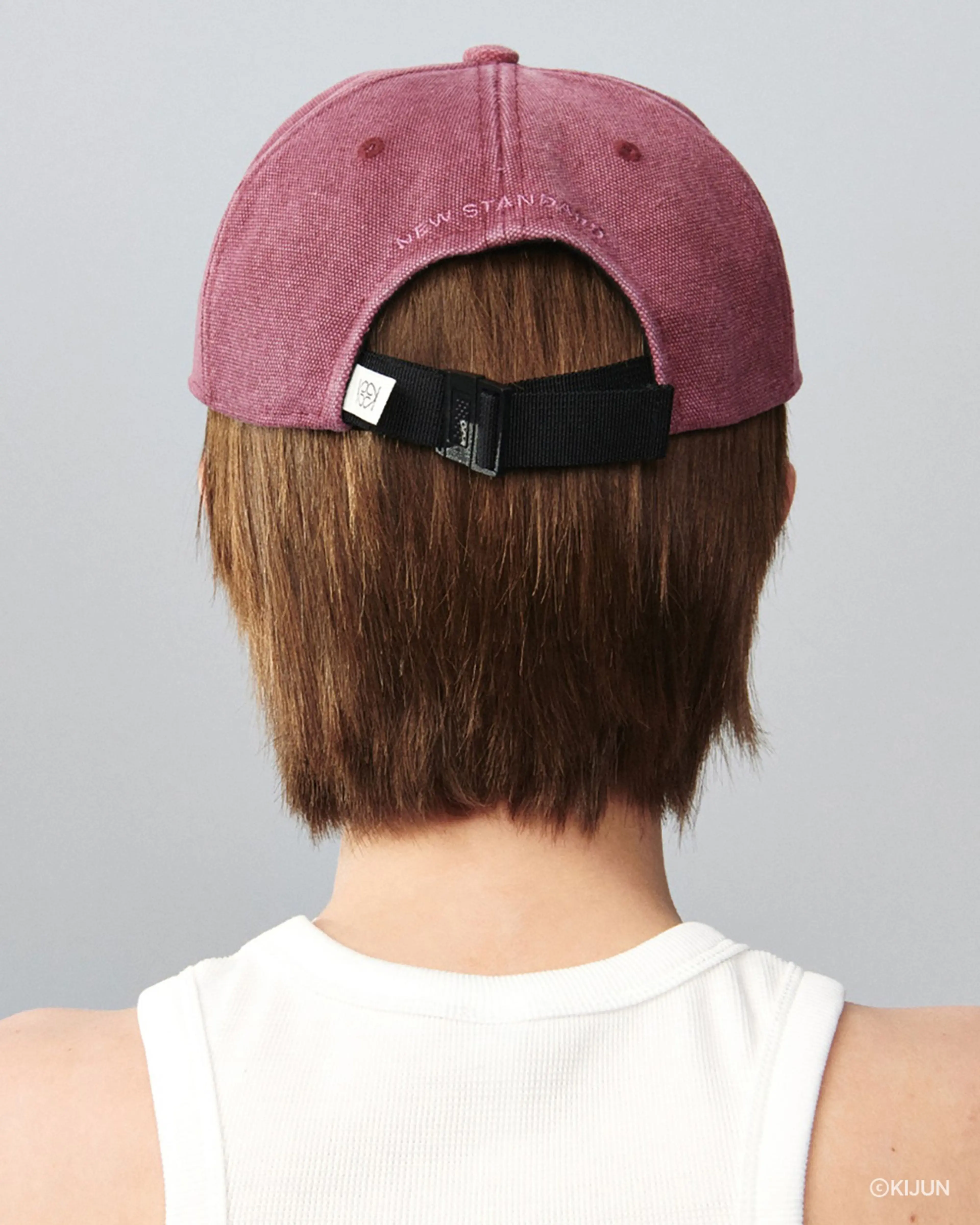 기준 - Logo Camp Cap Wine