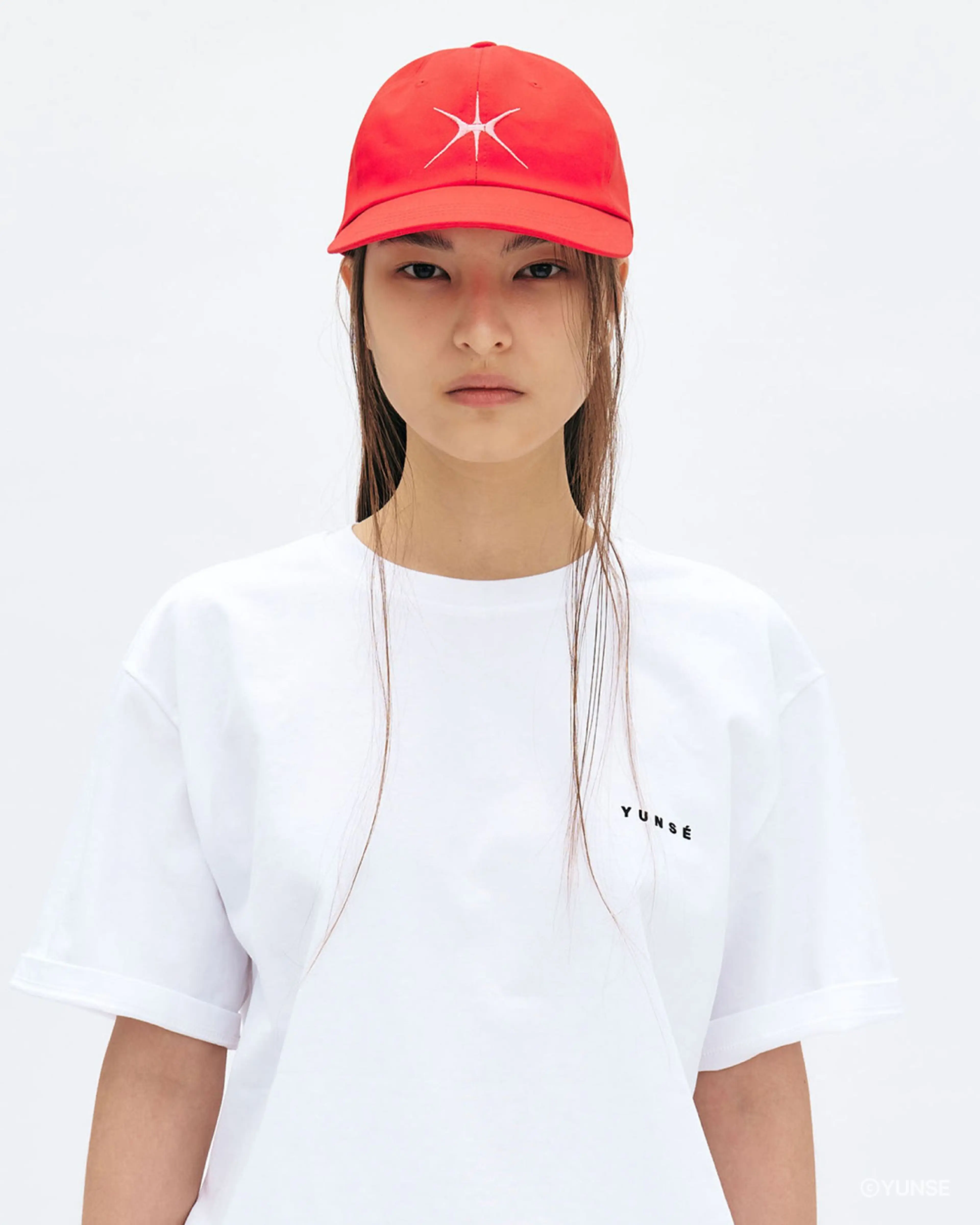 윤세 - Hatch Cotton Cap (Red)