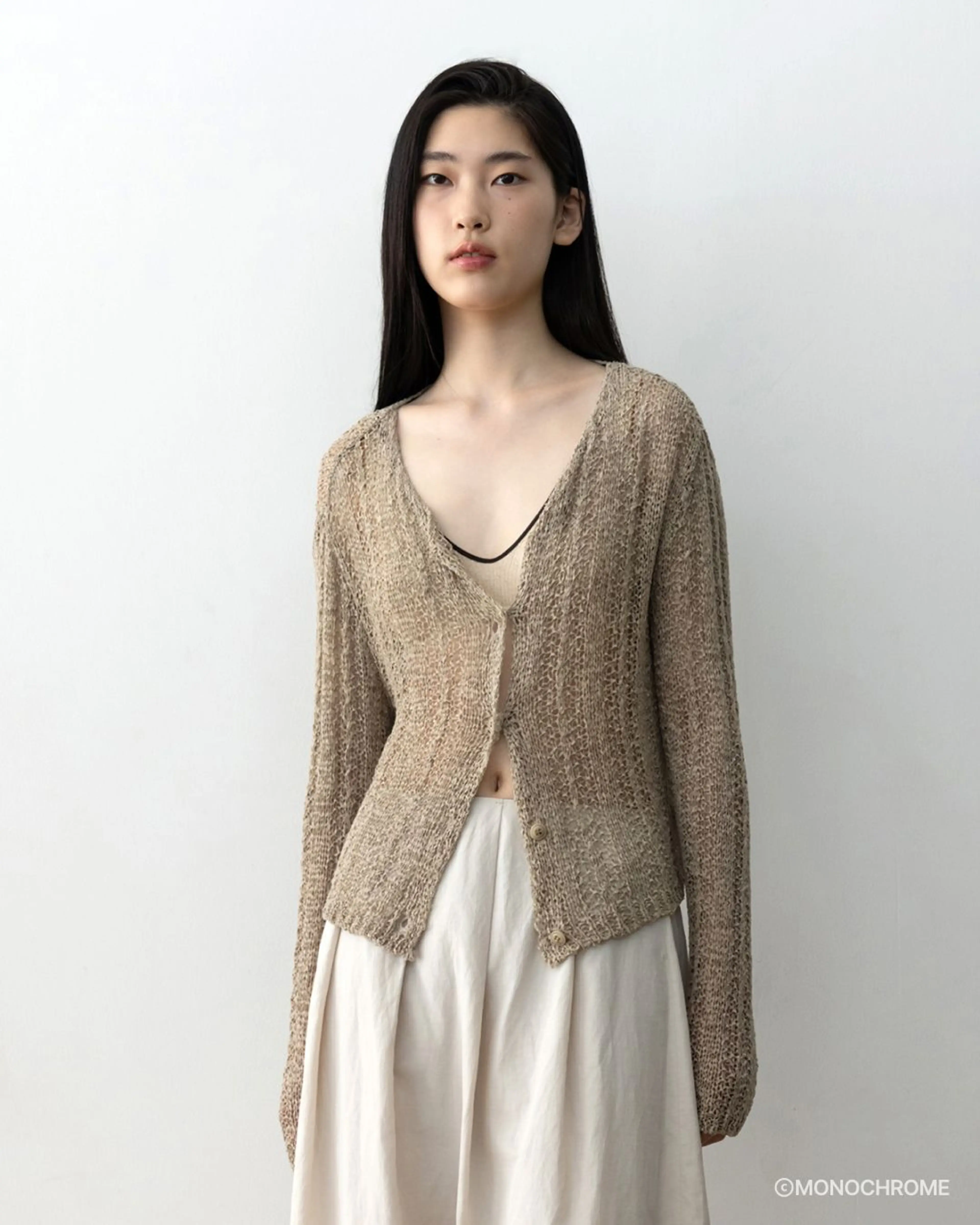 모노크롬 JENNA CARDIGAN