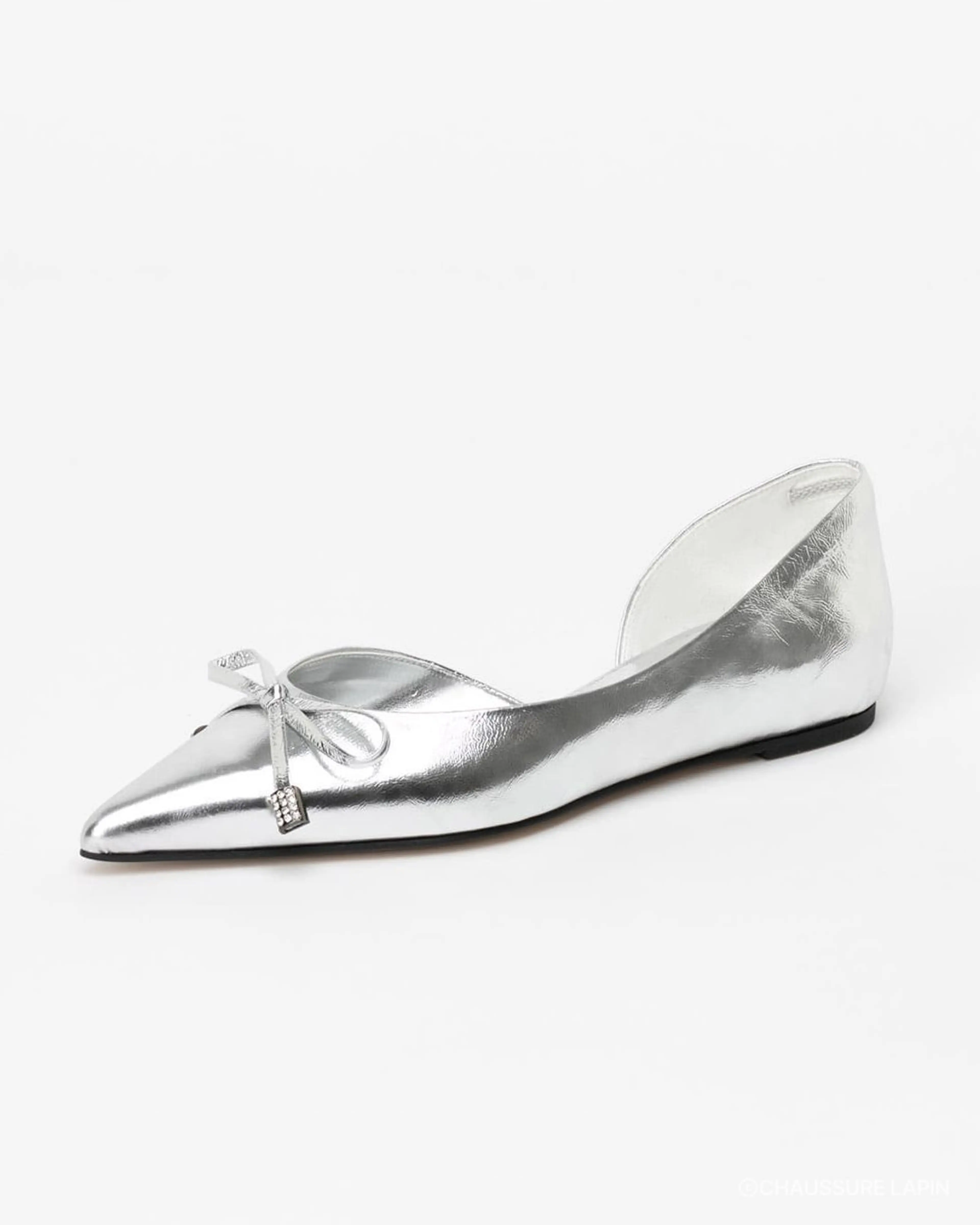 Lenox Sidecut Flatshoes (SILVER) - 쇼쉬르라팡