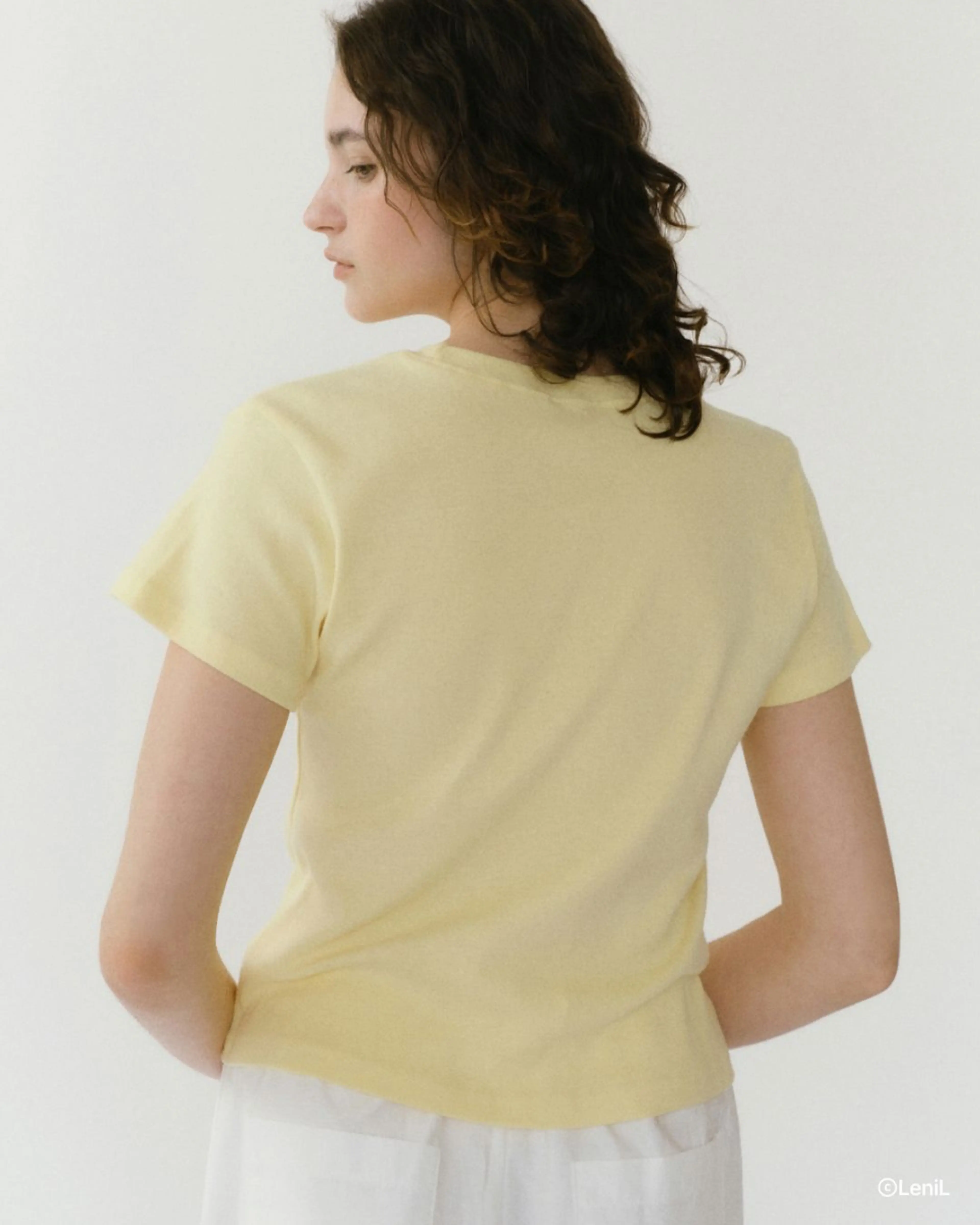 Peanut T-Shirt (Yellow) - 르닐