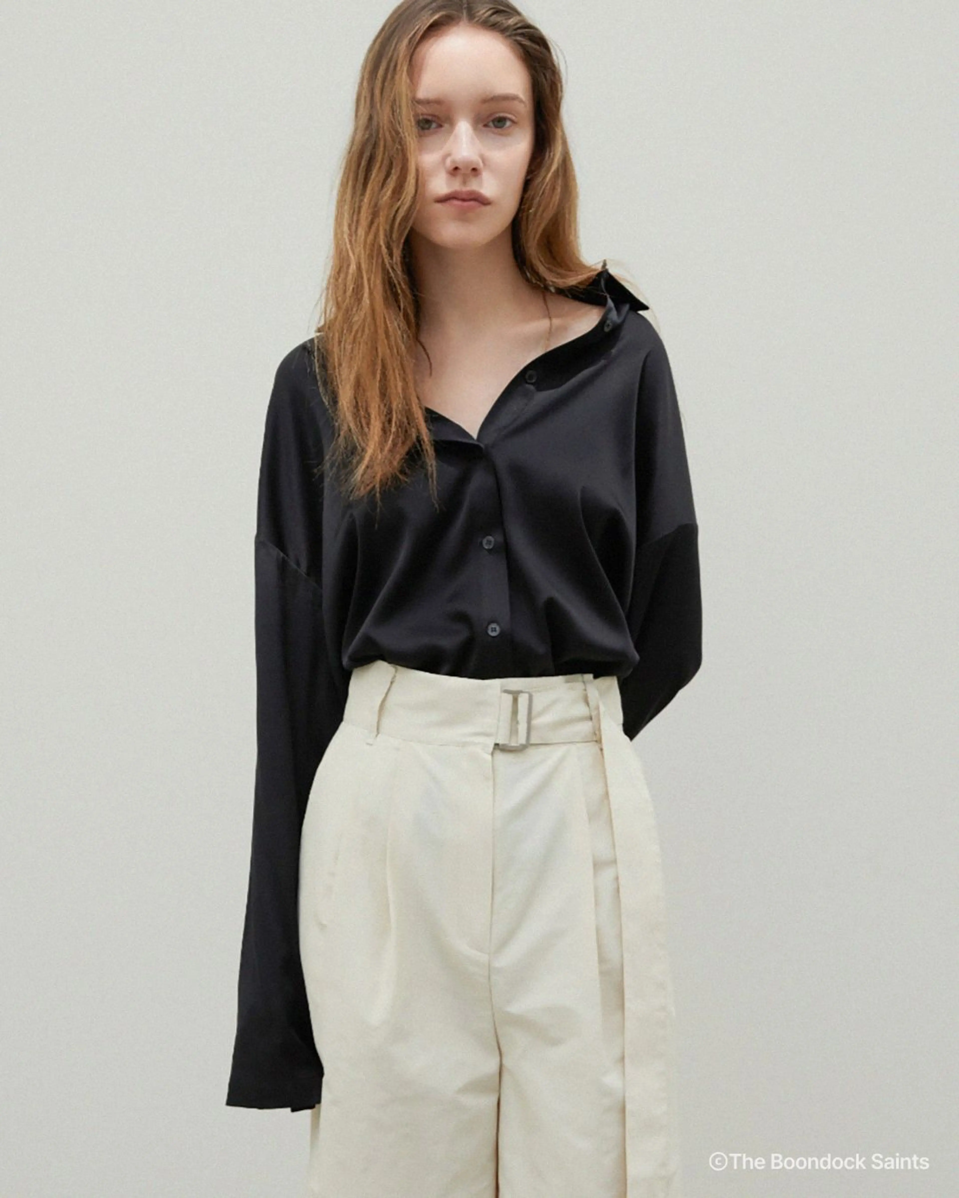 Belted Trousers Cream - 분닥세인츠