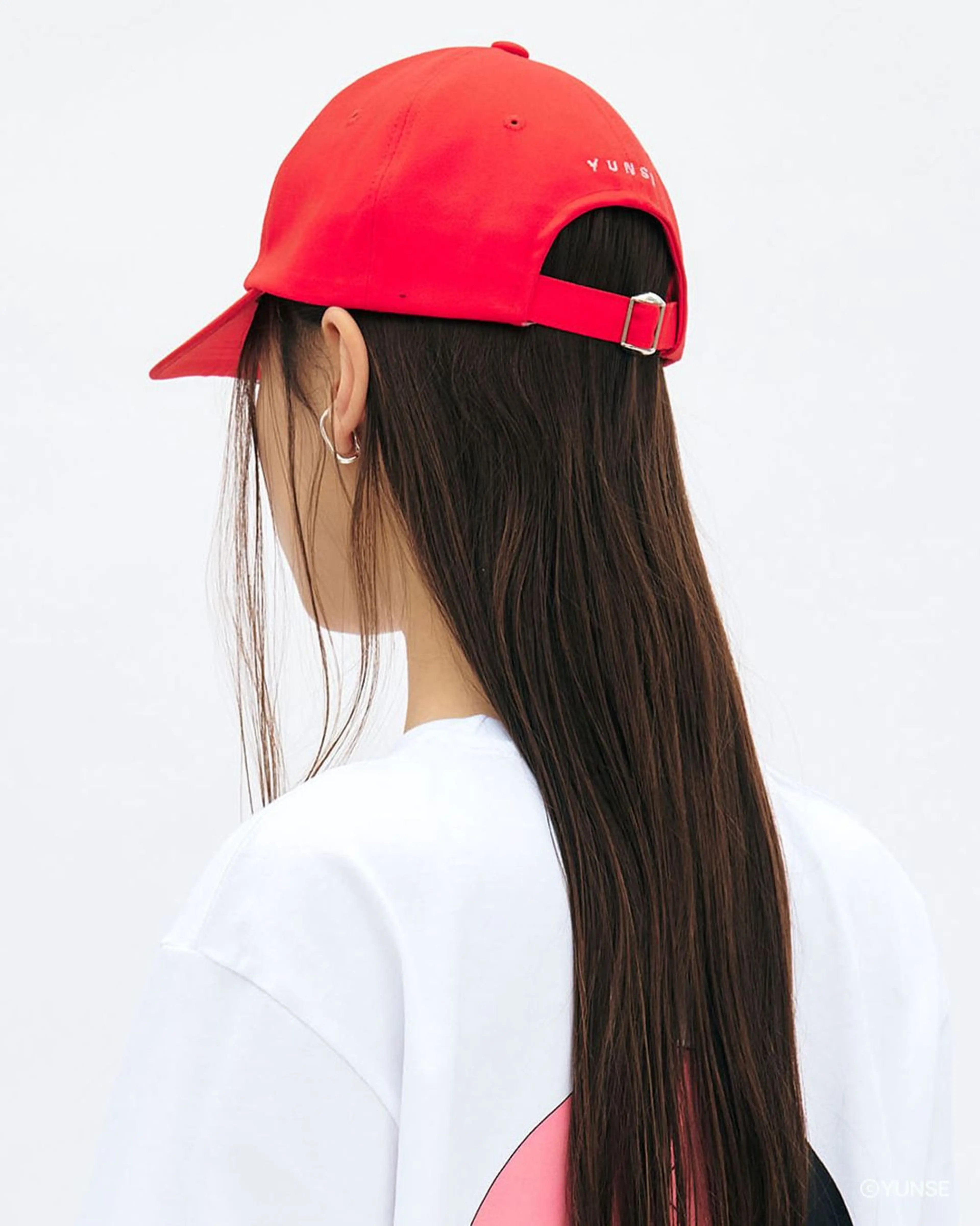 윤세 - Hatch Cotton Cap (Red)