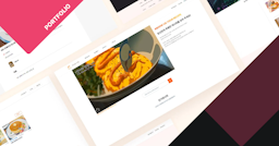 프론트엔드 개발 포트폴리오 | 애니메이션 음식 레시피 공유 사이트