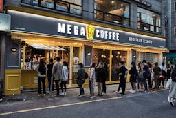 韓国の低価格コーヒーブランドの大将, MEGA COFFEEメニューおすすめ