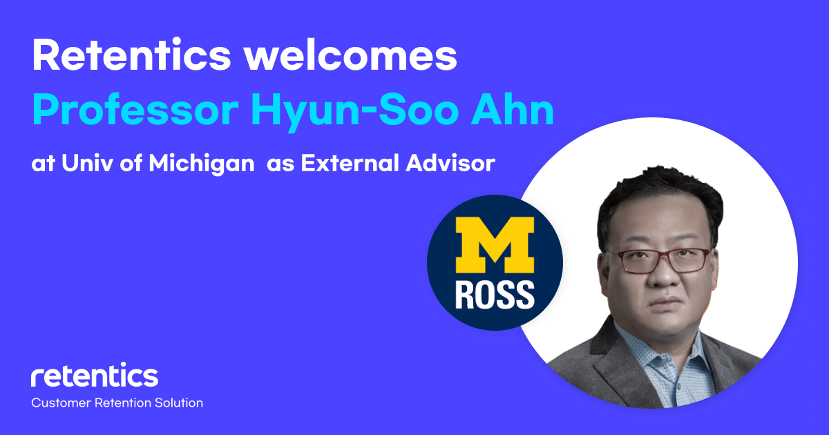 Retentics Welcomes Professor Hyun-Soo Ahn from Michigan Ross as an External Advisor