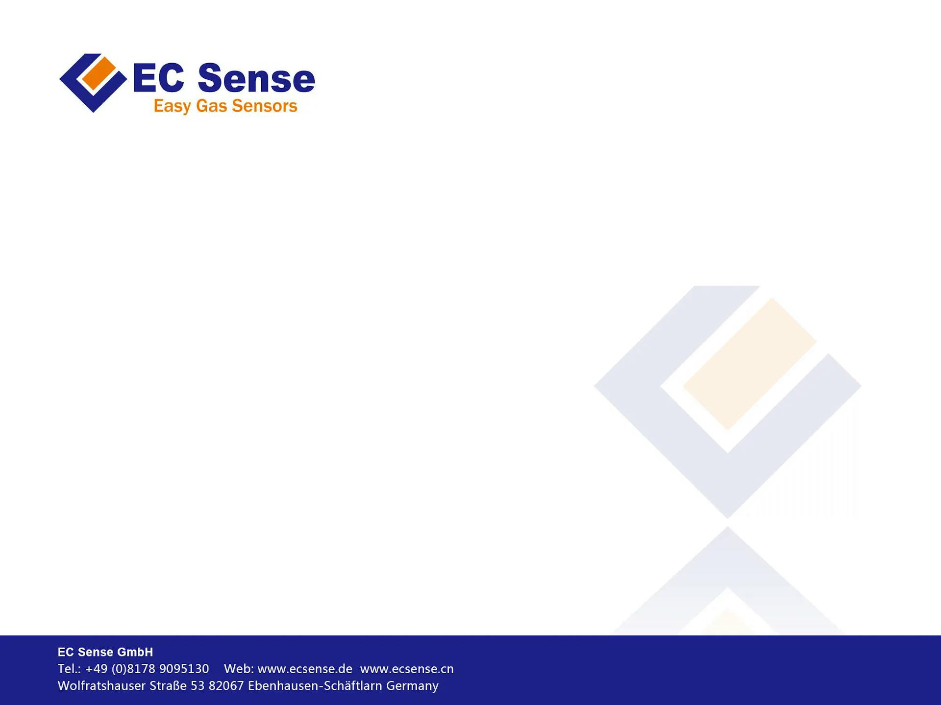 EC Sense 제품 어플리케이션