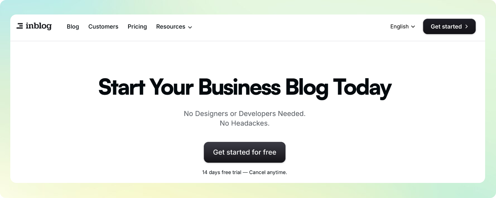 Start your free blog today